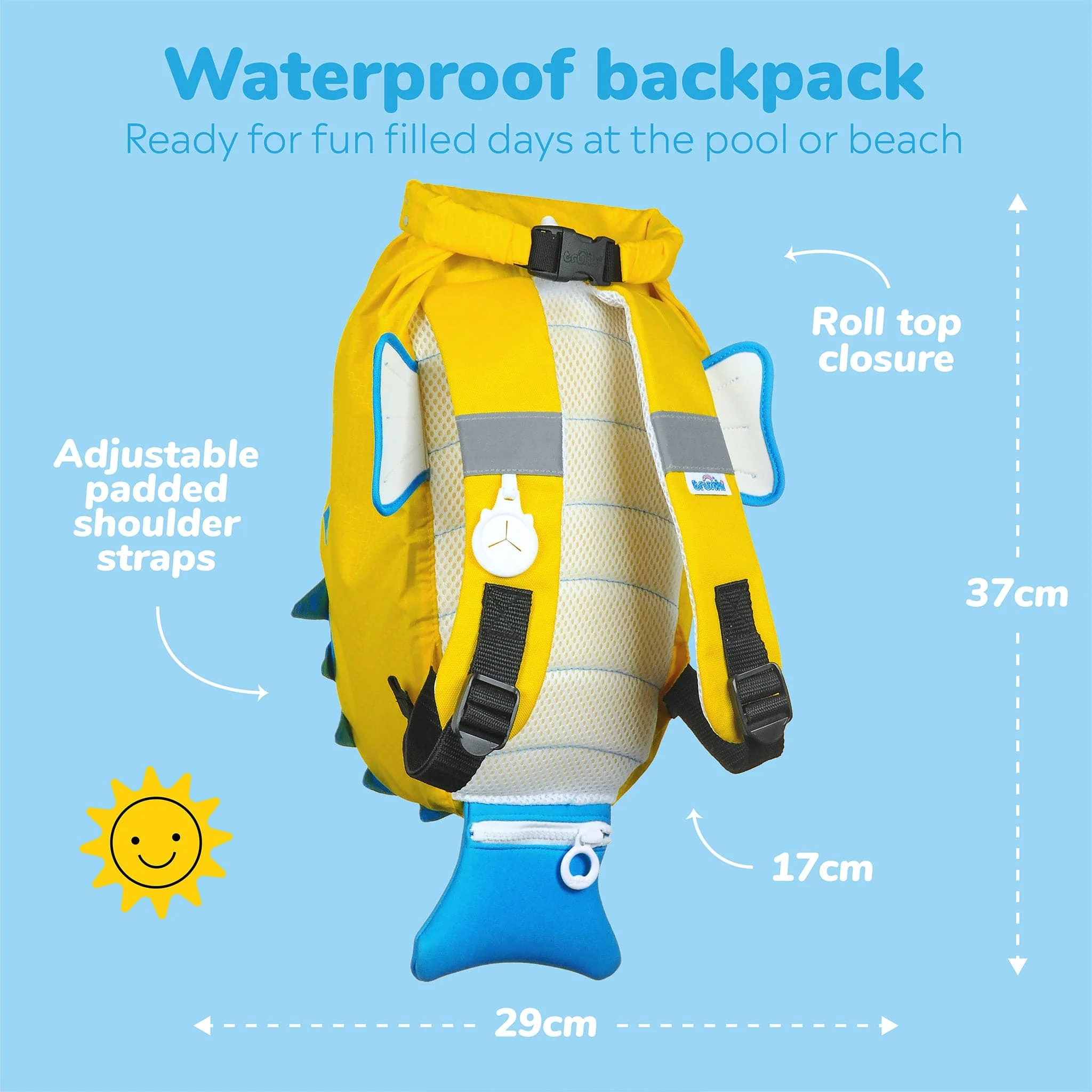 Spike the Blow Fish - Medium PaddlePak - Image 3