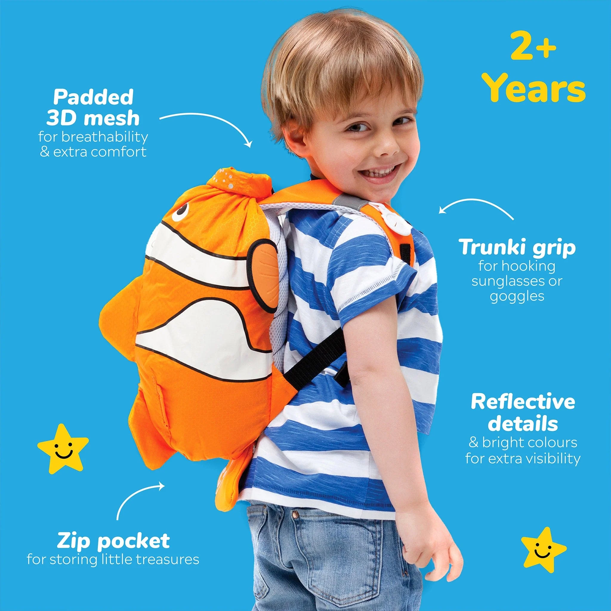 Chuckles the Clown Fish - Medium PaddlePak - Image 7