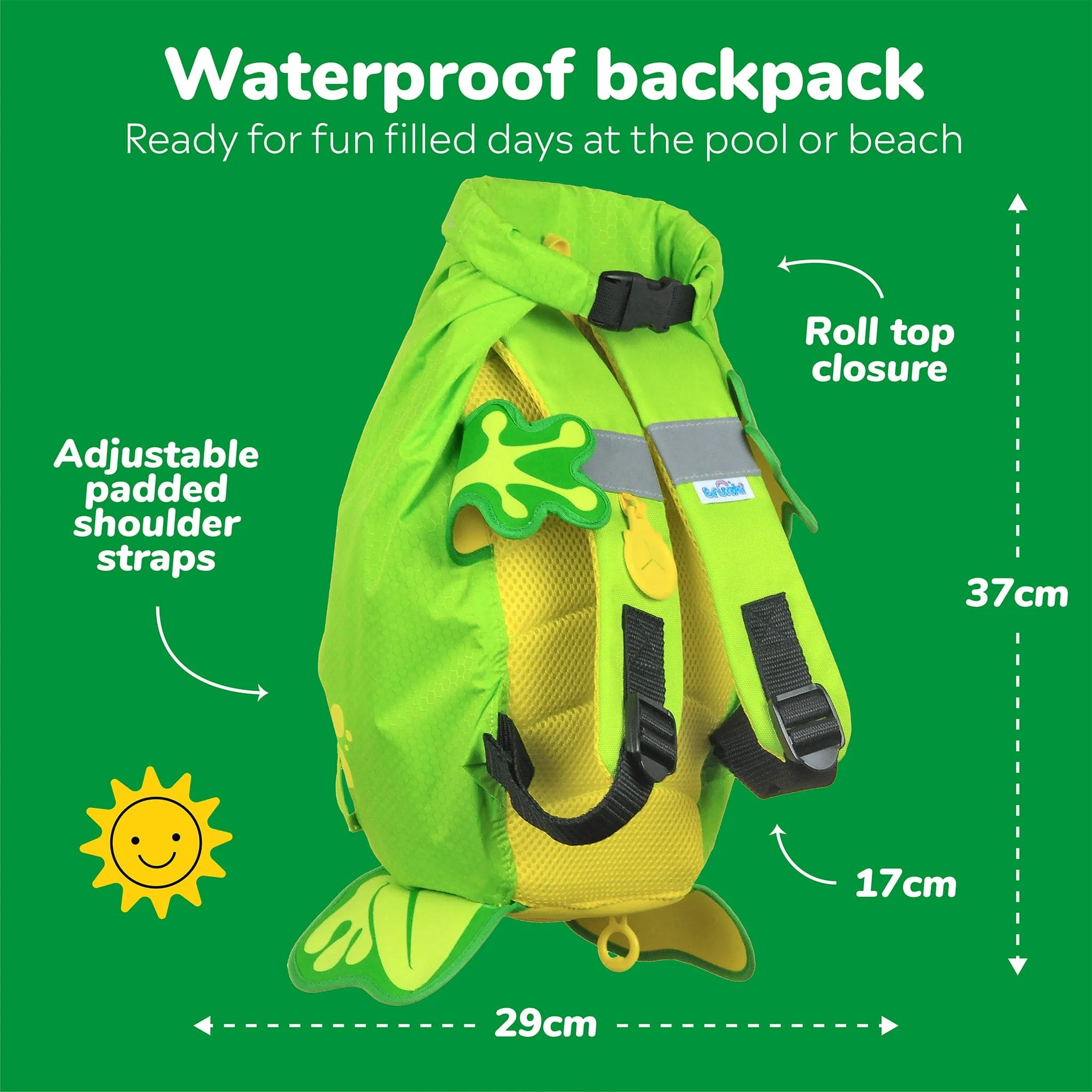 Ribbit the Frog - Medium PaddlePak - Image 3