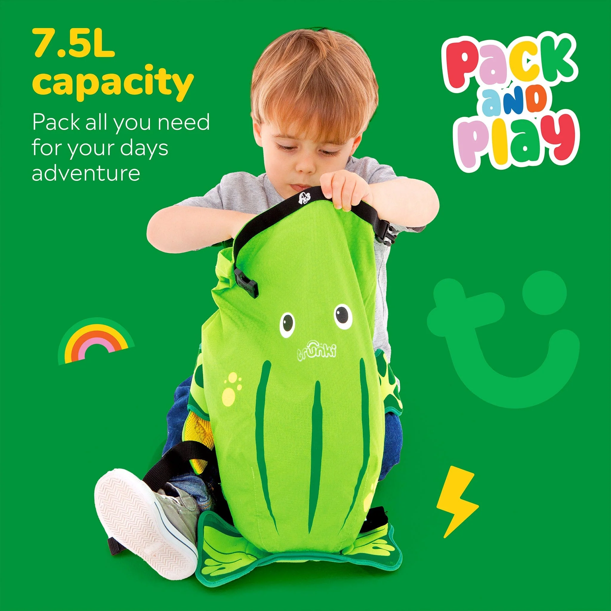 Ribbit the Frog - Medium PaddlePak - Image 5