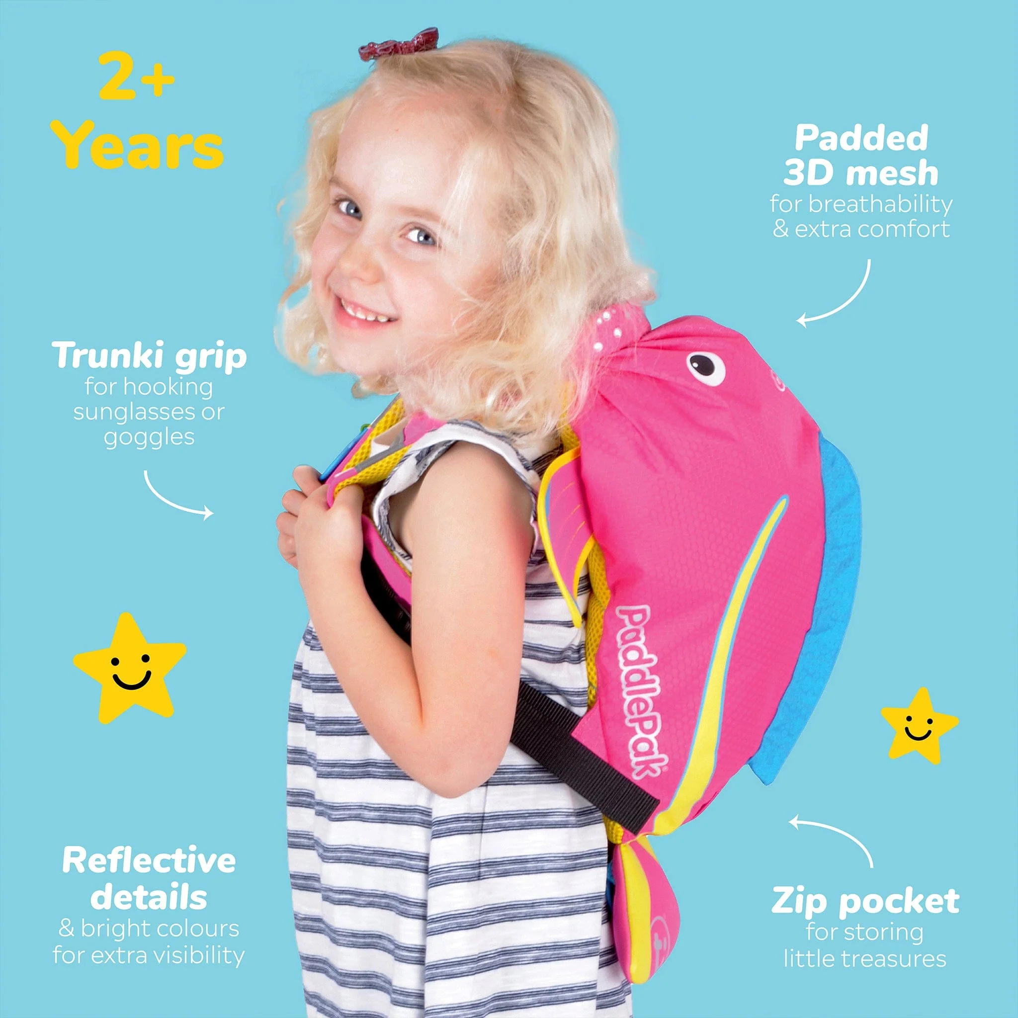 Coral the Tropical Fish - Medium PaddlePak - Image 7