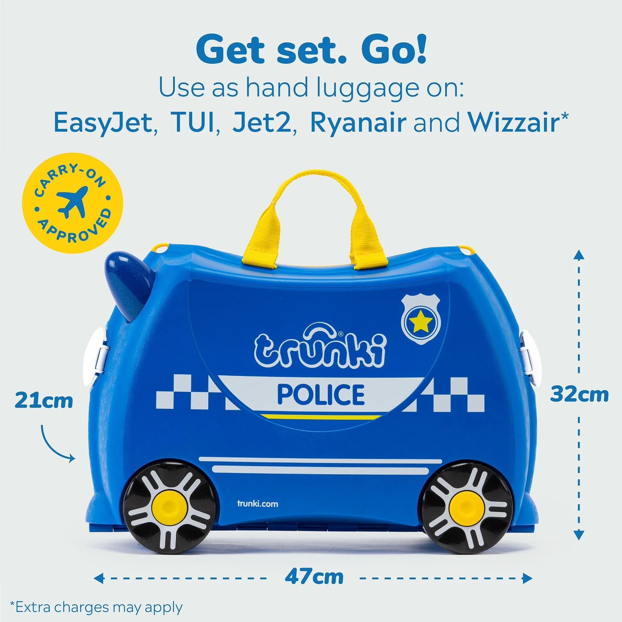 Percy the Police Car Trunki - Image 3
