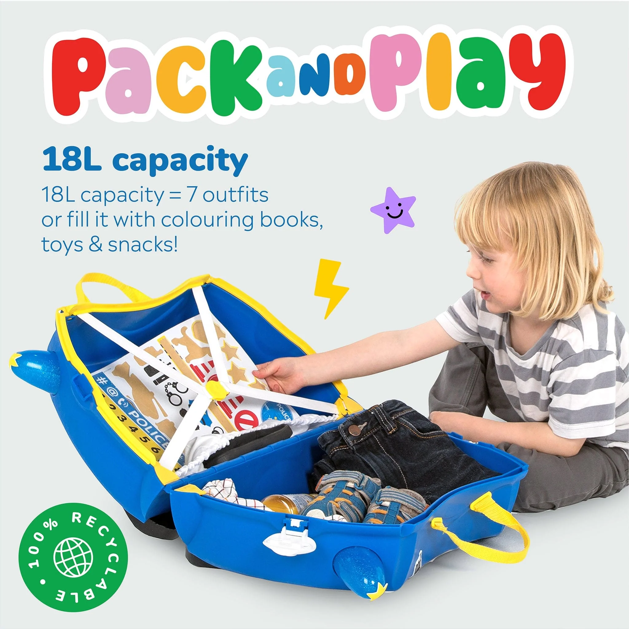 Percy the Police Car Trunki - Image 5