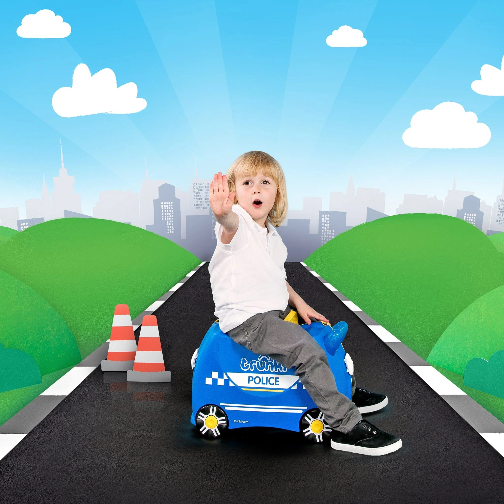 Percy the Police Car Trunki - Image 6