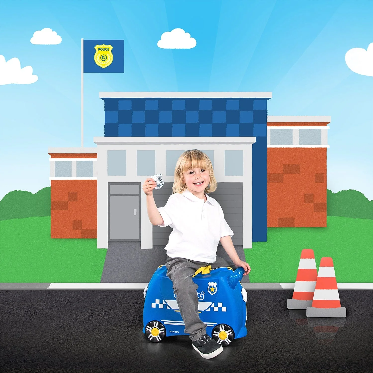 Percy the Police Car Trunki - Image 7