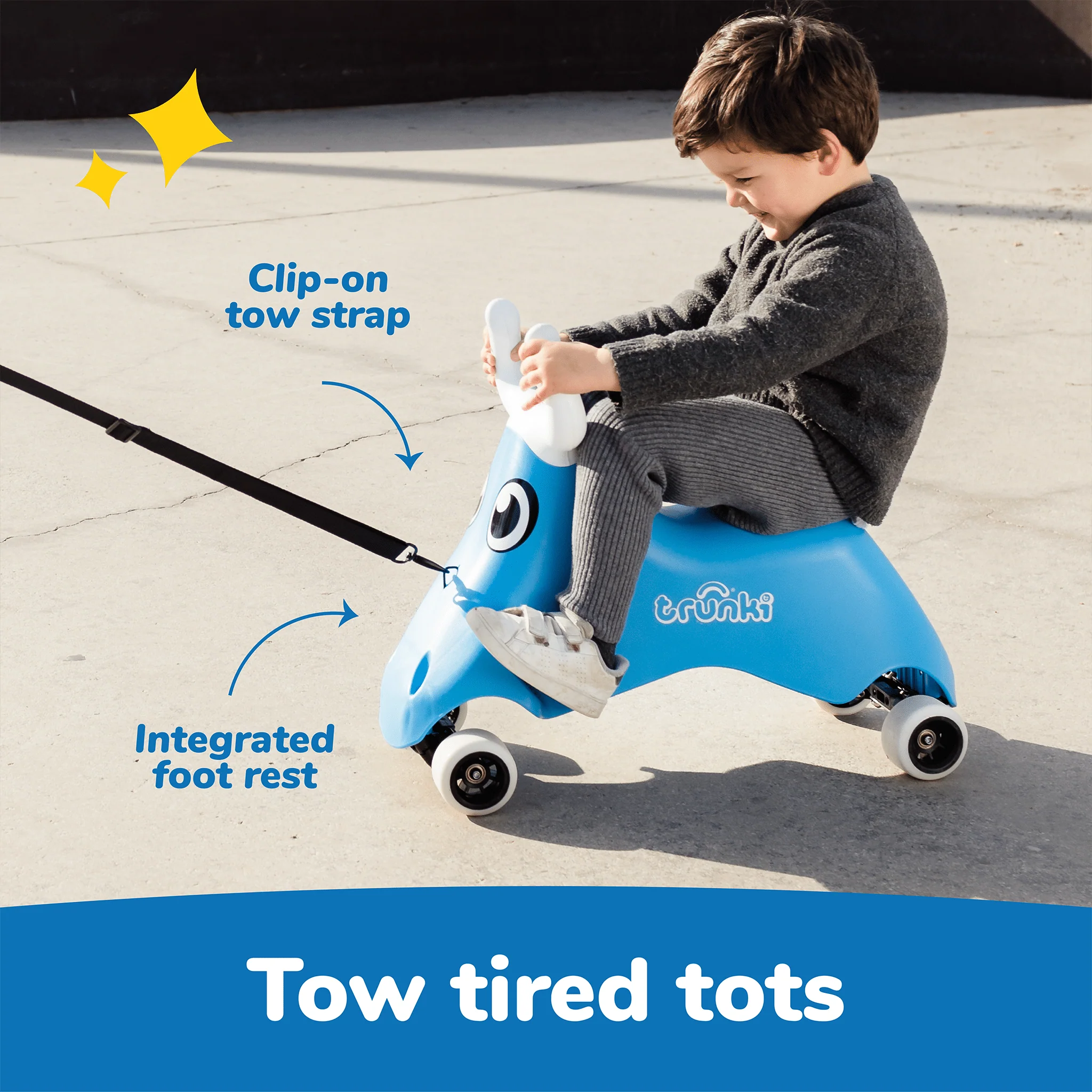 Rodeo Ride On Cruiser - Blue - Image 6