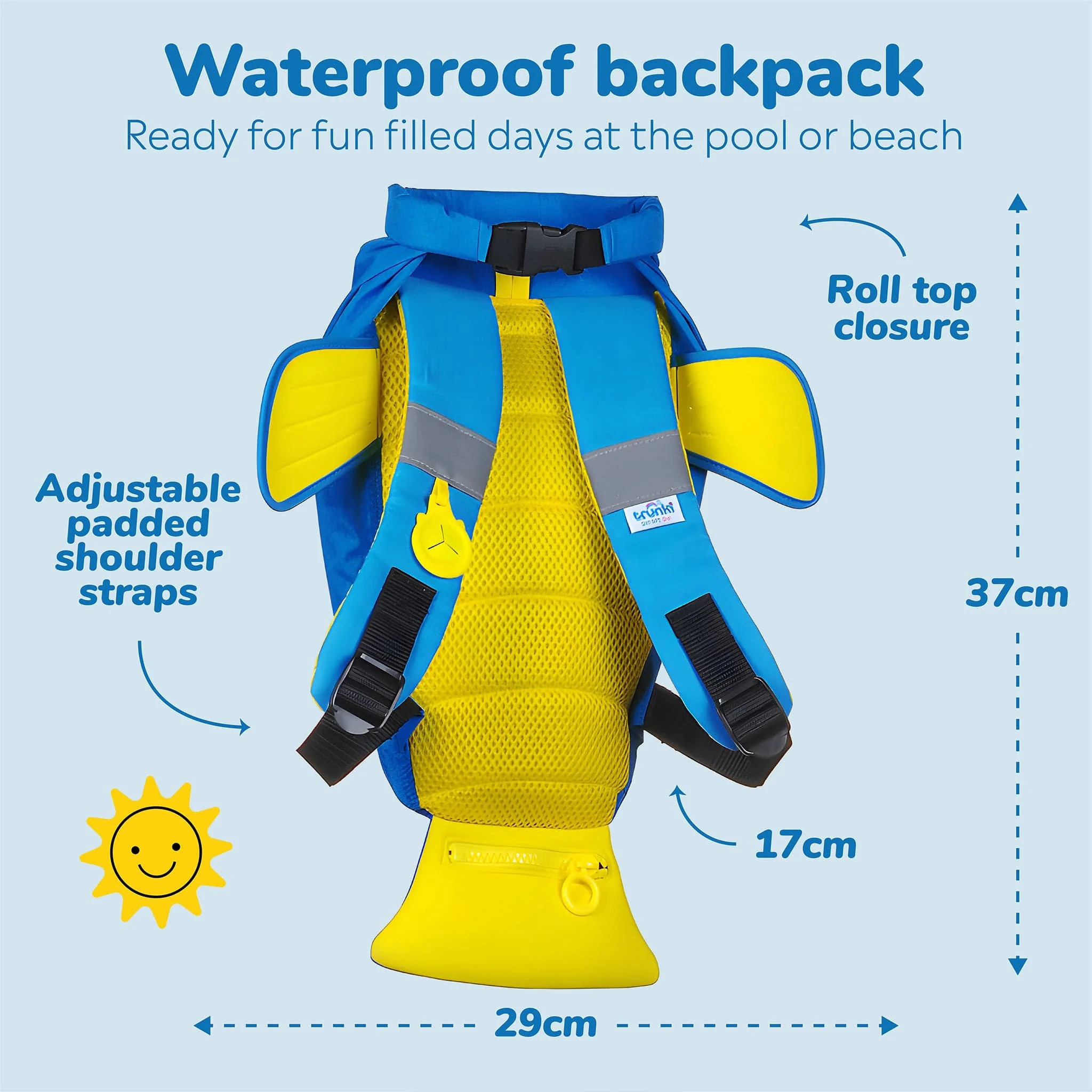 Tang the Tropical Fish - Medium PaddlePak - Image 3