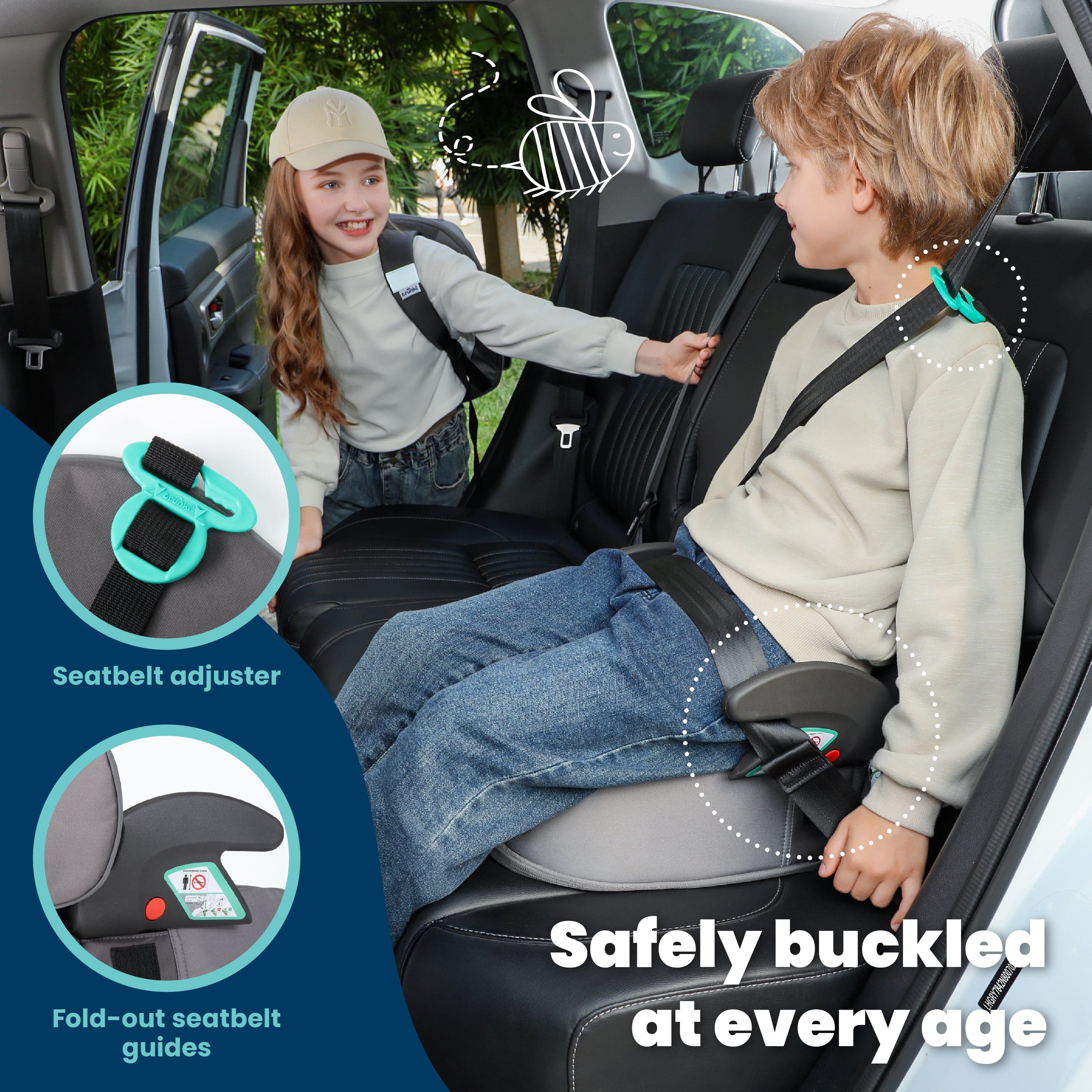 Trunki BoostApak 2-in-1 Booster Seat & Kids Backpack - Image 5