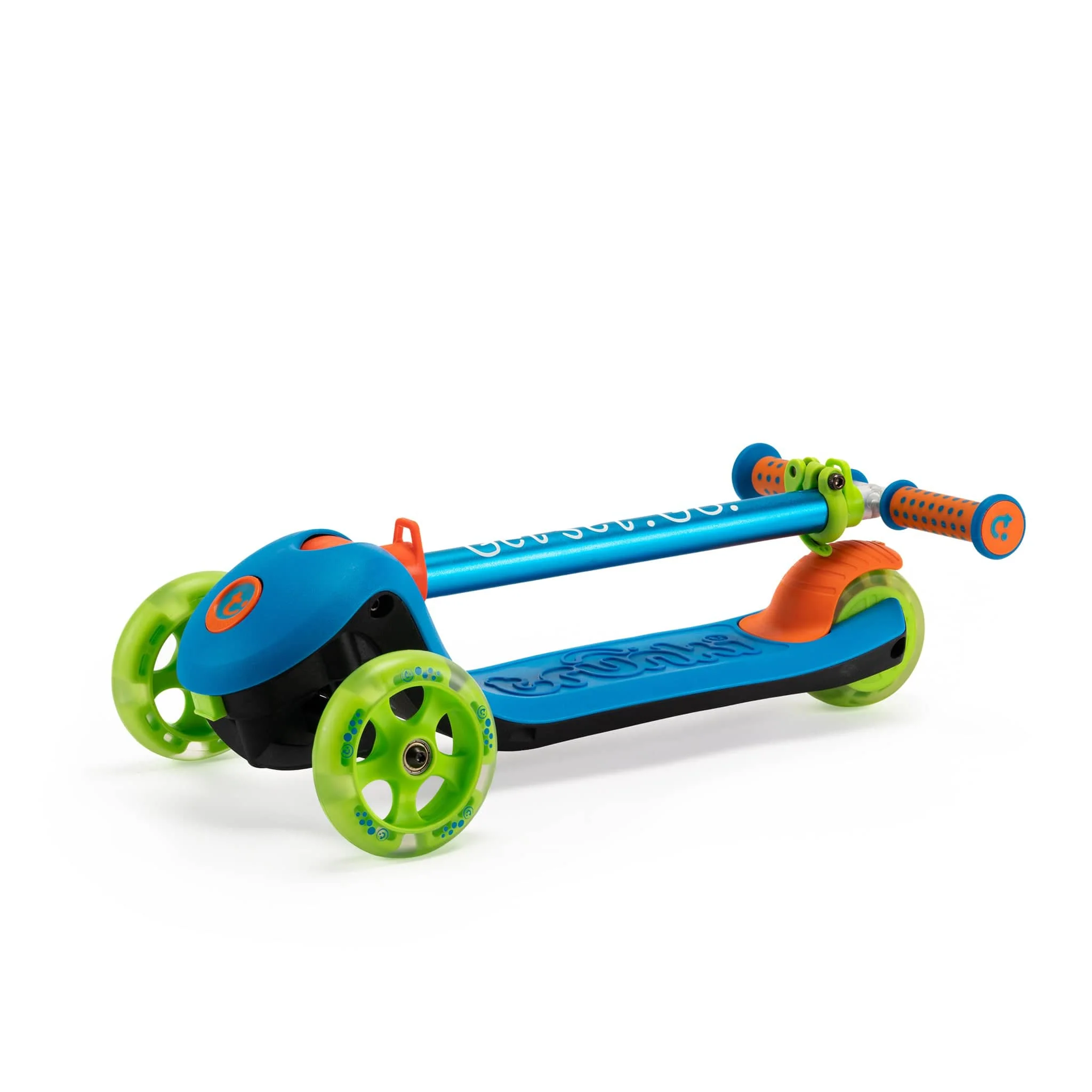 Trunki Folding Scooter - Small - Blue - Image 2